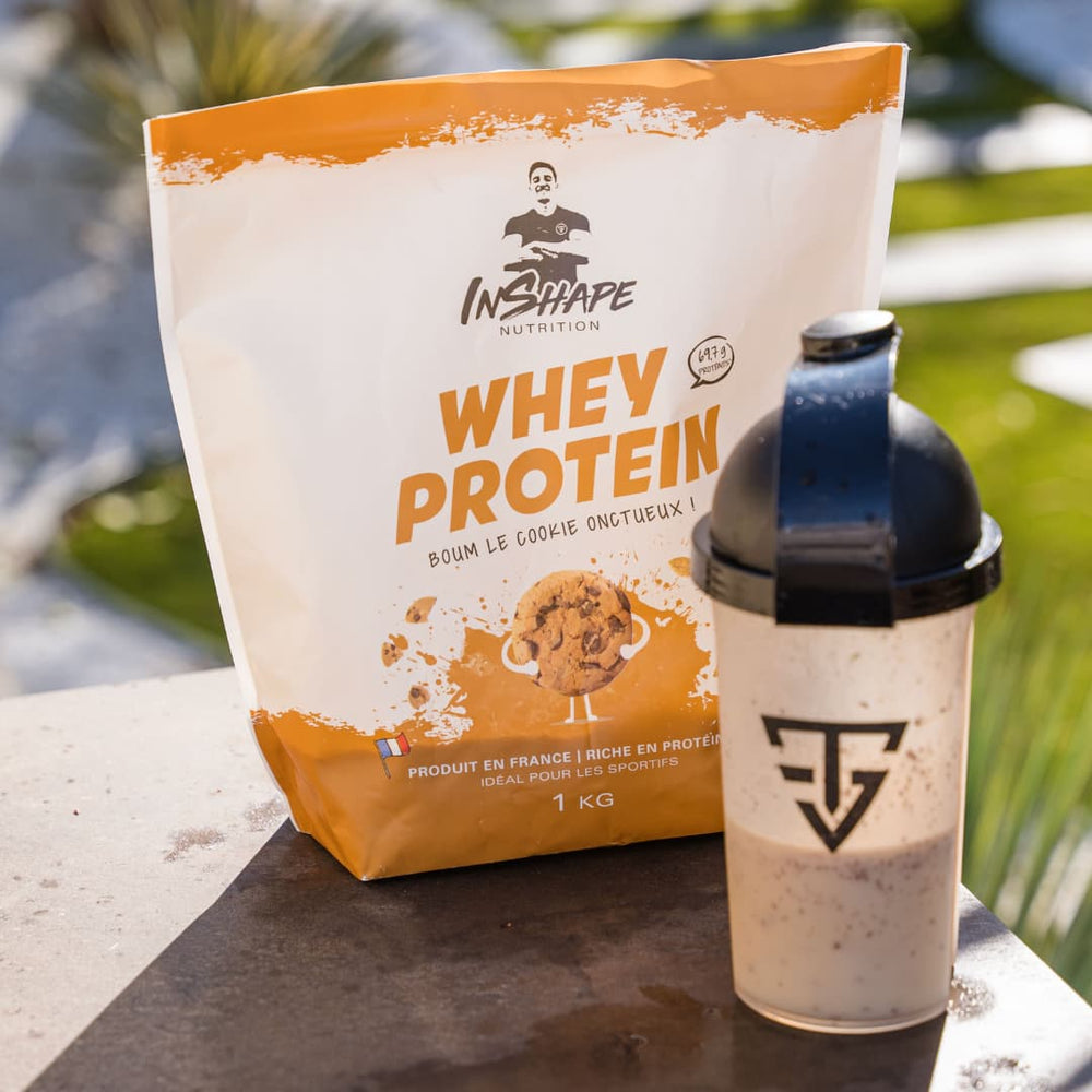 Whey protein cookie & cream Tibo Inshape